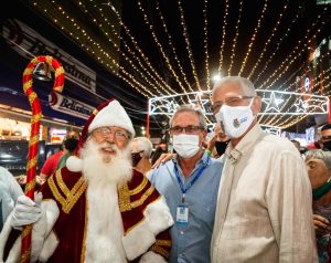 Prefeito de São Gonçalo abre as festividades de natal em Alcântara