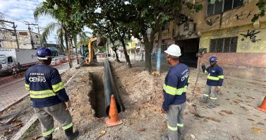 Obra em rede de esgoto protege o meio ambiente e beneficia 30 mil moradores de São Gonçalo