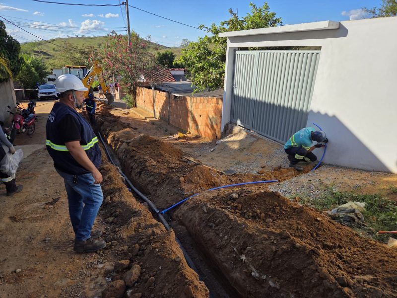Nova rede de água leva dignidade a moradores de Itaocara
