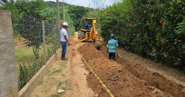 Águas do Rio implanta nova rede de água em São Sebastião do Alto