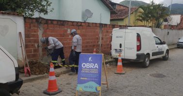 Rio Bonito: obras vão melhorar fornecimento de água para cerca de 2,7 mil famílias