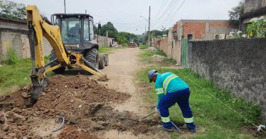 Obras na Vila Central e Vila Americana vão melhorar o abastecimento para milhares de moradores em Queimados