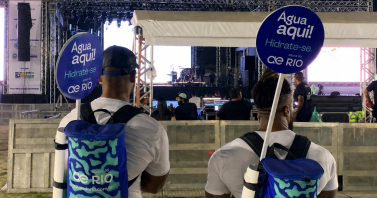 Festival Meriti terá distribuição gratuita de água durante os quatro dias de programação