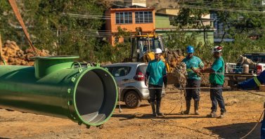 Obra garante a preservação de 190 milhões de litros de água por ano na Baixada Fluminense